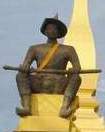 Статуя  Сеттатхира. Лаос. Вьентьян. (фото Лимарев В.Н)