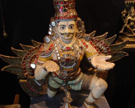  Герой индийского эпоса... (Музей этнографии.Санкт-Петербург.  Фото Лимарева В.Н.)
