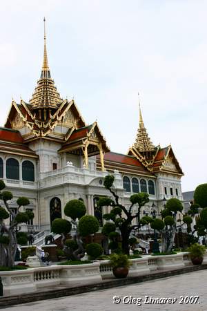 Королеский дворец в Бангкоке.(Дворцовые постройки 20 века) (фото Лимарева Олега)